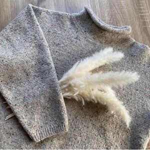 Freckled Knit Sweater ☁️